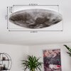 Keru Plafondlamp LED Wit, 1-licht, Afstandsbediening