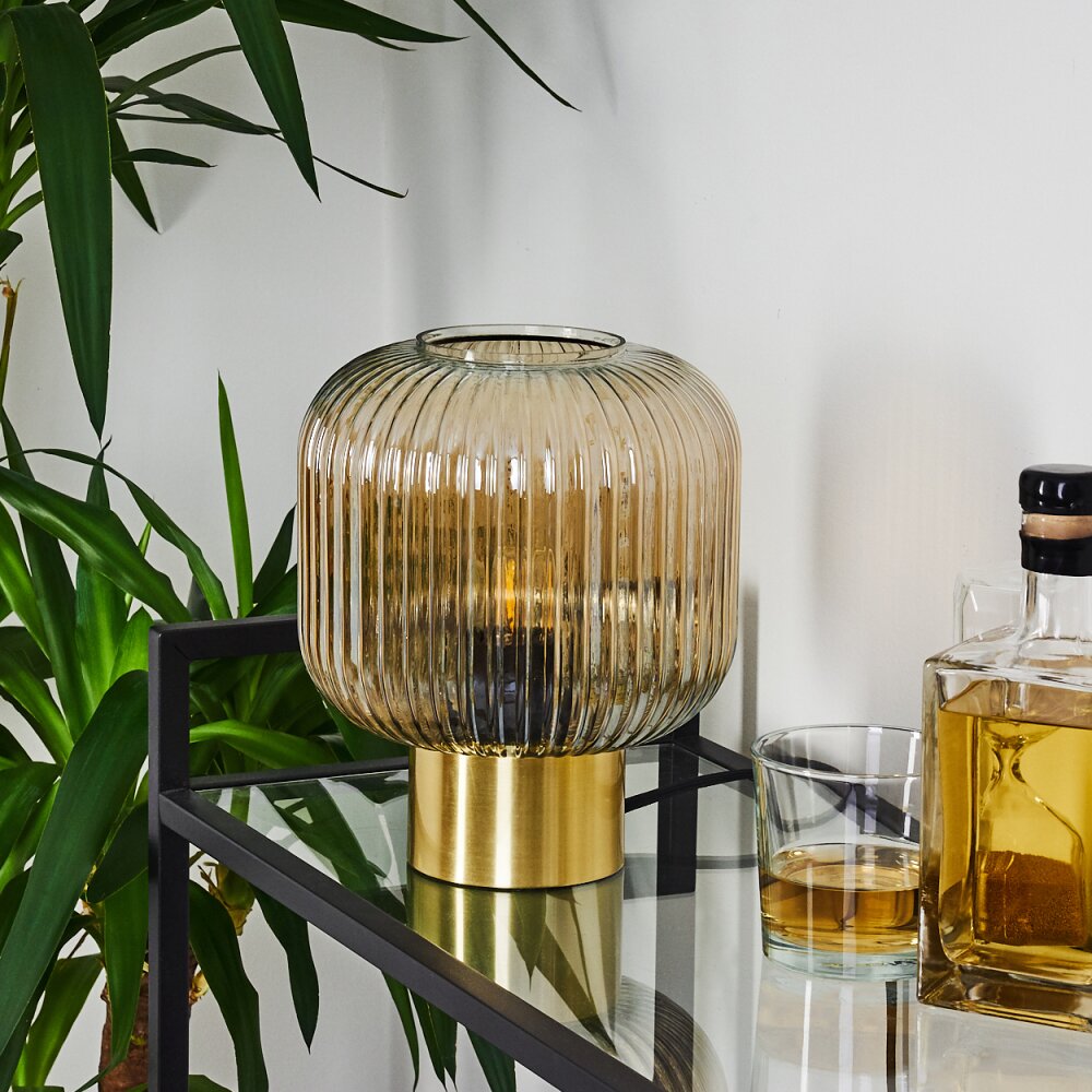 Paeni Tafellamp Amber, 1-licht