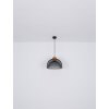 Globo VITIANO Hanger Bruin, Zwart, 1-licht