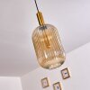 Paeni Hanger Goud, Messing, Zwart, 1-licht