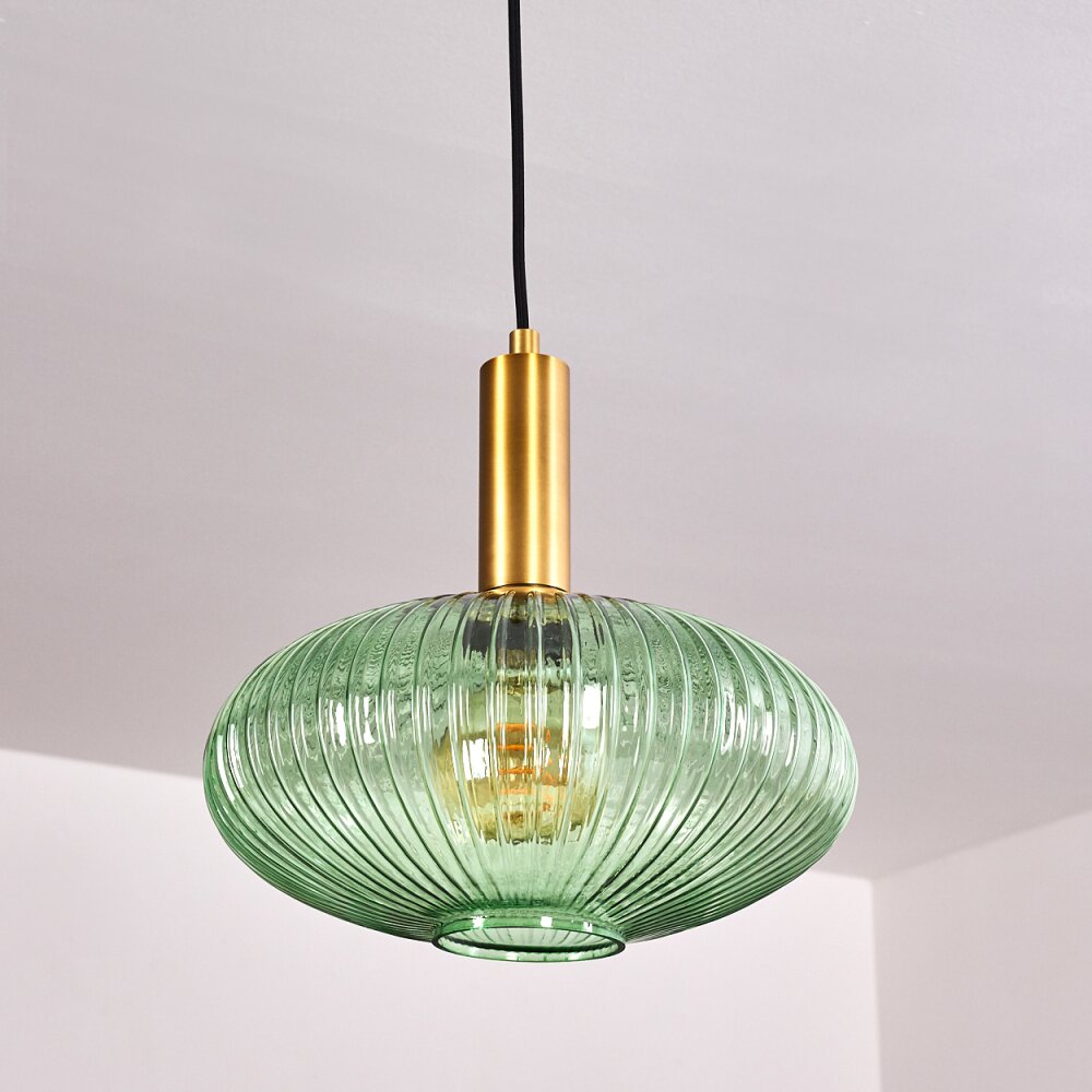 Paeni Hanger Goud, Messing, Zwart, 1-licht