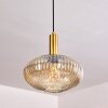 Paeni Hanger Goud, Messing, Zwart, 1-licht