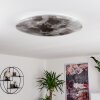 Keru Plafondlamp LED Wit, 1-licht, Afstandsbediening