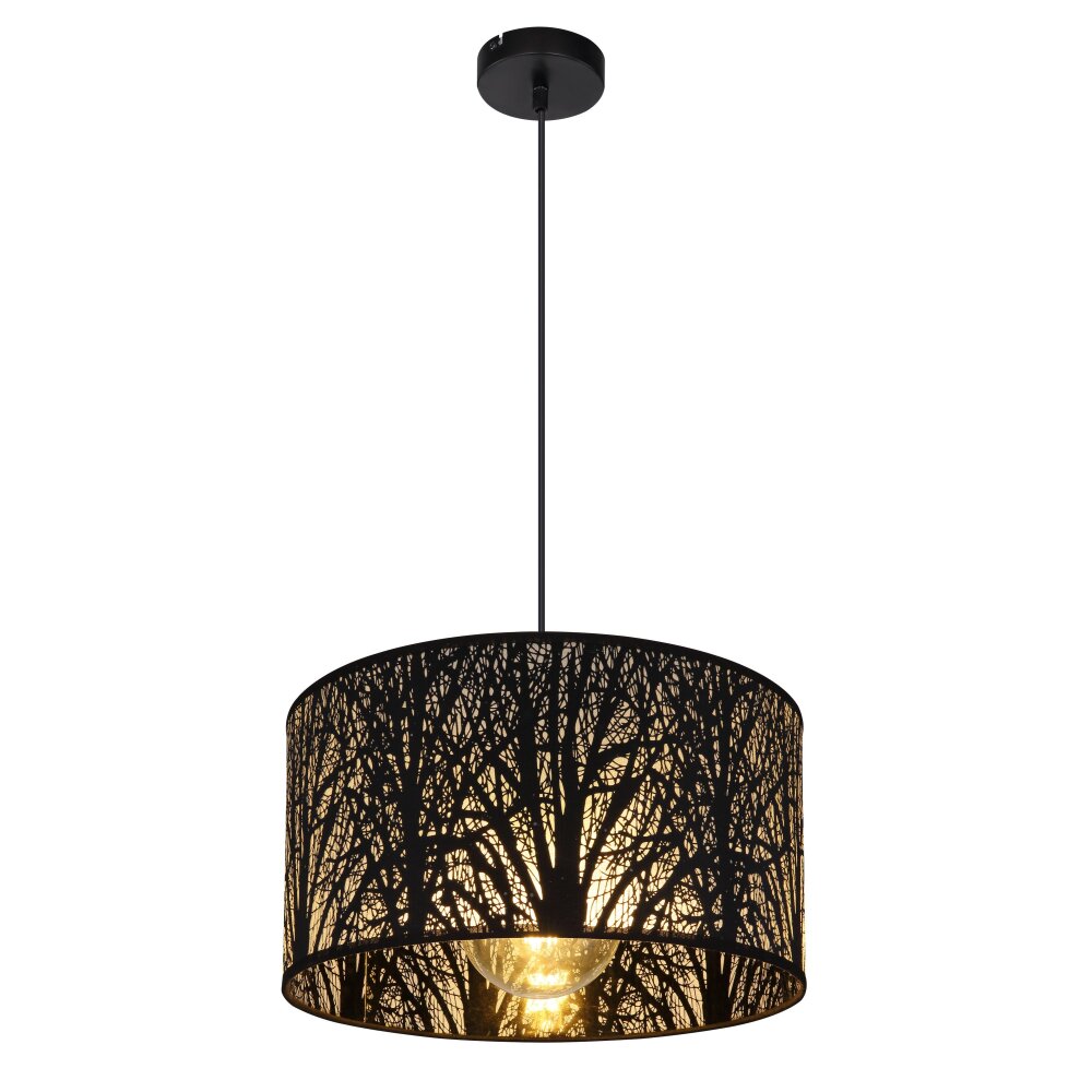 Globo BARZI Hanger Zwart, 1-licht main product photo