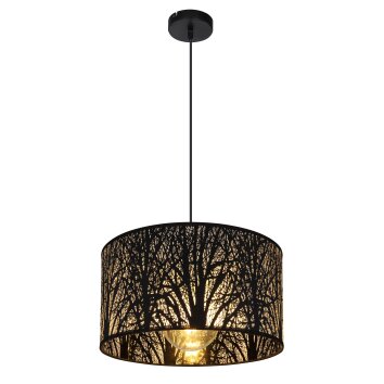 Globo BARZI Hanger Zwart, 1-licht
