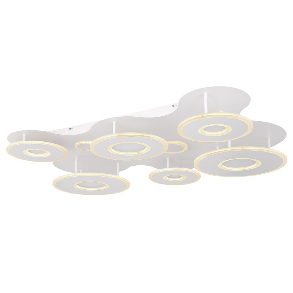Globo FLAVETTO Plafondlamp LED Wit, 1-licht, Afstandsbediening main product photo