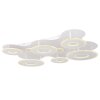 Globo FLAVETTO Plafondlamp LED Wit, 1-licht, Afstandsbediening