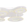 Globo FLAVETTO Plafondlamp LED Wit, 1-licht, Afstandsbediening