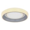 Globo TABANO Plafondlamp LED Wit, 1-licht, Afstandsbediening