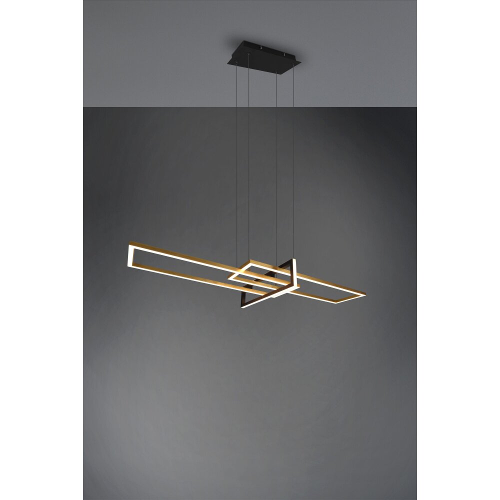 Trio Salinas Hanglamp LED Zwart, 1-licht main product photo