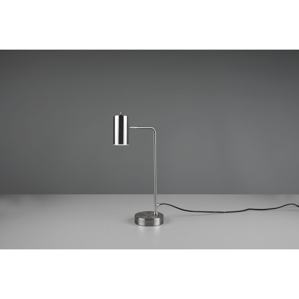 Trio Marley Tafellamp Nikkel mat, 1-licht