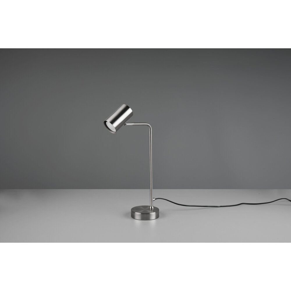 Trio Marley Tafellamp Nikkel mat, 1-licht