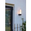 Lutec DROPA Buiten muurverlichting LED Antraciet, 1-licht, Kleurwisselaar