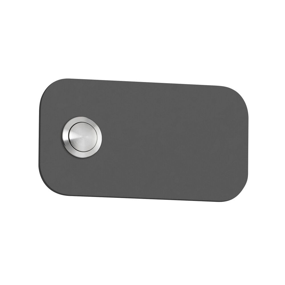 CMD Deurbel naamplaat Antraciet main product photo