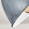 Orny Plafondlamp Grijs, Hout licht, 3-lichts