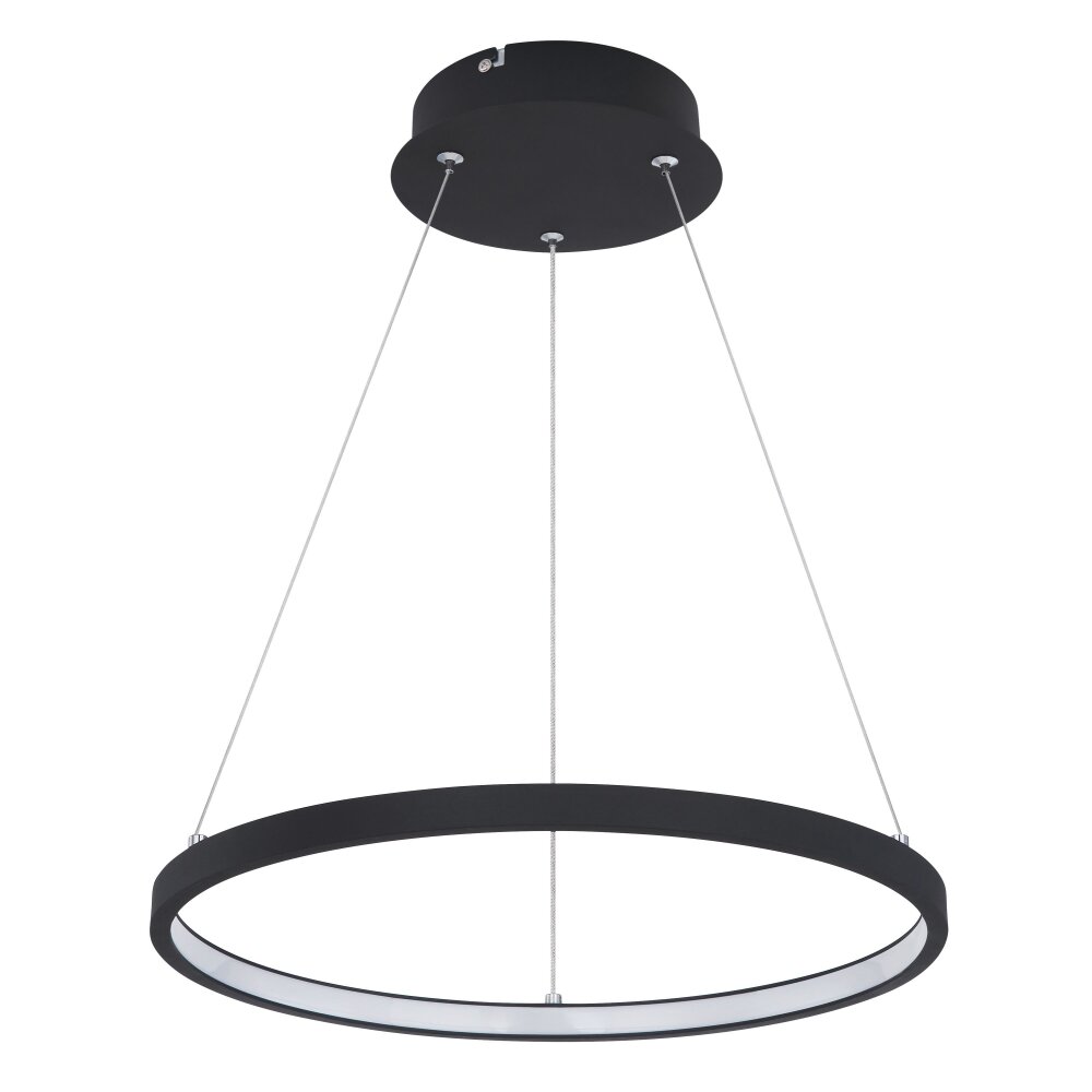 Globo RALPH Hanger LED Zwart, 1-licht