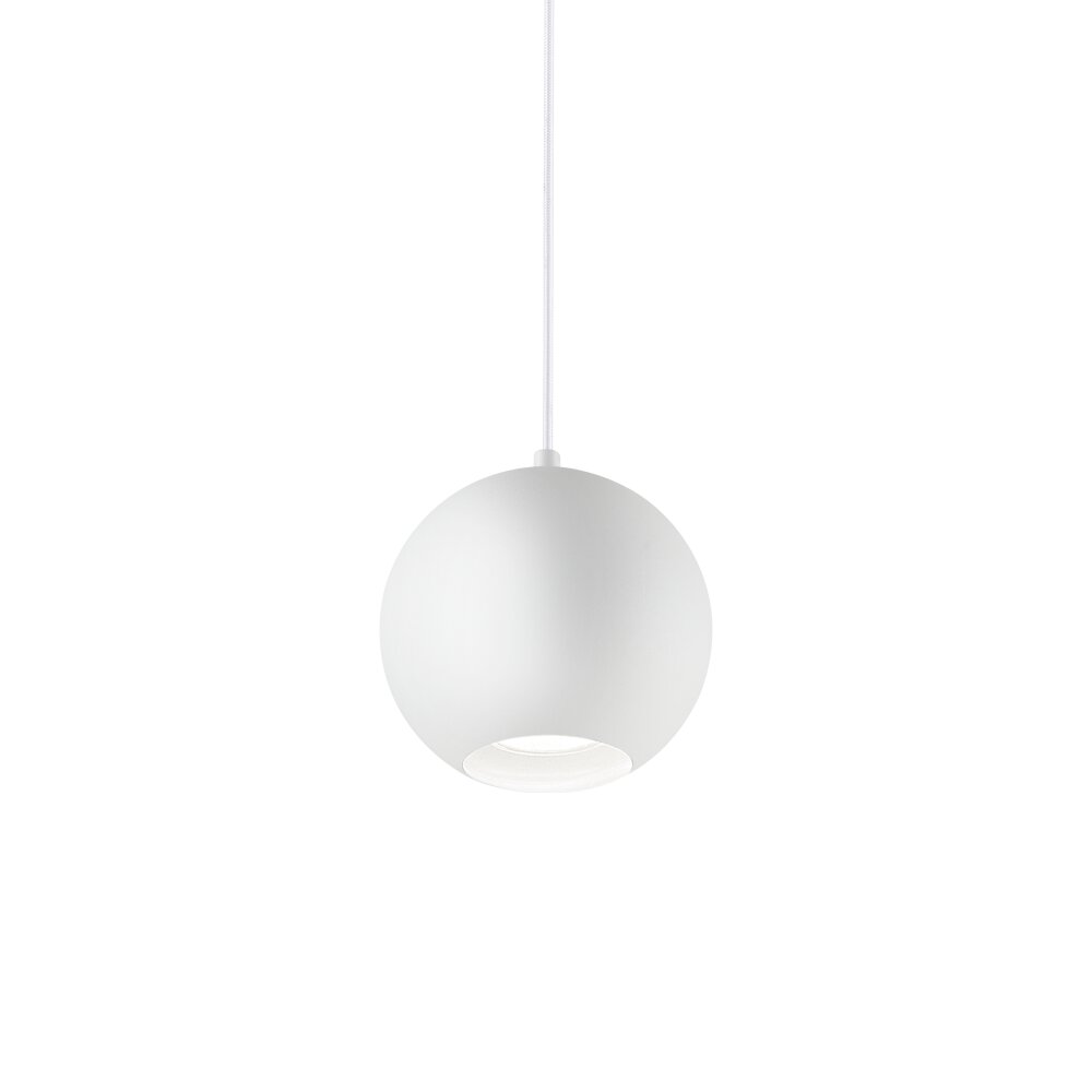 Ideallux MR Hanglamp Wit, 1-licht main product photo