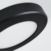 Canditas Plafondpaneel LED Zwart, 1-licht
