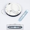 Canditas Plafondpaneel LED Zwart, 1-licht