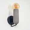 Nonume Muurlamp Grijs, Zwart, 1-licht Nonume Muurlamp Grijs, Zwart, 1-licht