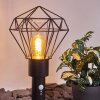 Solda Padverlichting Zwart, 1-licht, Bewegingsmelder