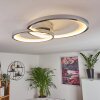 Baiyin Plafondlamp LED Chroom, 1-licht