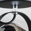 Quieri Plafondlamp Zwart, 1-licht Quieri Plafondlamp Zwart, 1-licht