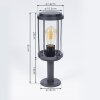Riola Padverlichting Antraciet, 1-licht