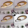Tuzik Plafondlamp LED Goud, Zwart, 1-licht