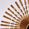 Julie Muurlamp Goud, Zwart, 1-licht