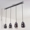 Alvares Hanglamp Chroom, 4-lichts