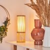 Misa Tafellamp Hout licht, 1-licht