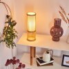 Misa Tafellamp Hout licht, 1-licht