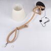 Chivos Staande lamp Bruin, Zwart, 1-licht