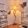 Chivos Staande lamp Bruin, Zwart, 1-licht