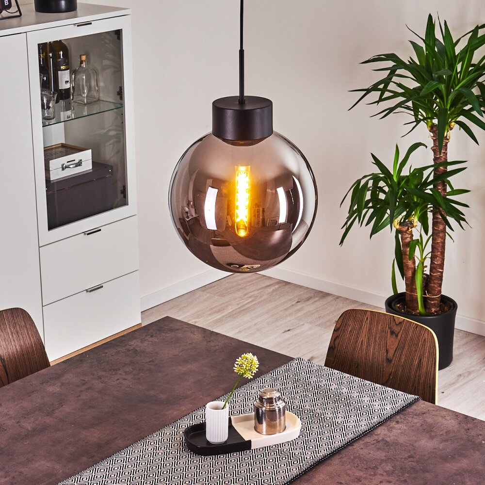 Cumuato Hanger Zwart, 1-licht main product photo