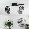 Quieri Plafondlamp Zwart, 2-lichts