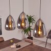 Francisco Hanger Oud zilver, 3-lichts