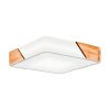 Eglo GRIMALDINO Plafondlamp Hout licht, Wit, 2-lichts