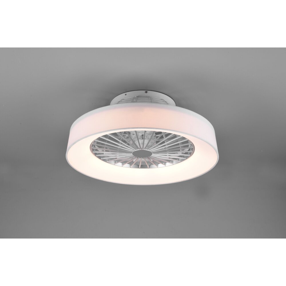 Reality Farsund plafondventilator LED Wit, 1-licht, Afstandsbediening main product photo