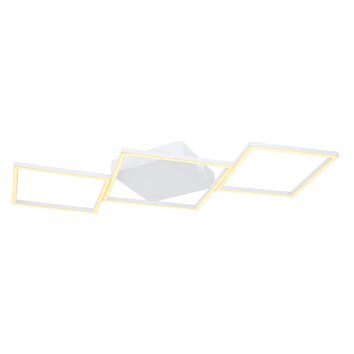 Globo KURIO Plafondlamp LED Wit, 1-licht