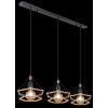 Globo ULLEU Hanger Zwart, 3-lichts