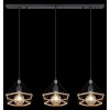Globo ULLEU Hanger Zwart, 3-lichts