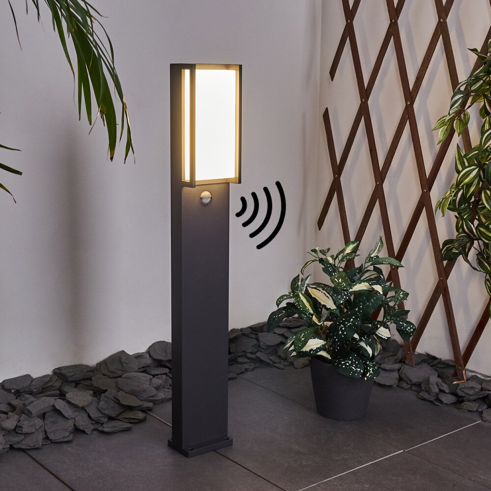 Skove Padverlichting LED Antraciet, 1-licht, Bewegingsmelder main product photo