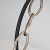 Chara Hanger Chroom, Zwart, 1-licht