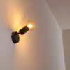 Maidford Wandlamp Zwart, 1-licht