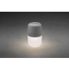 Konstsmide Assisi Solarlamp LED Grijs, 1-licht