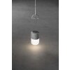 Konstsmide Assisi Solarlamp LED Grijs, 1-licht