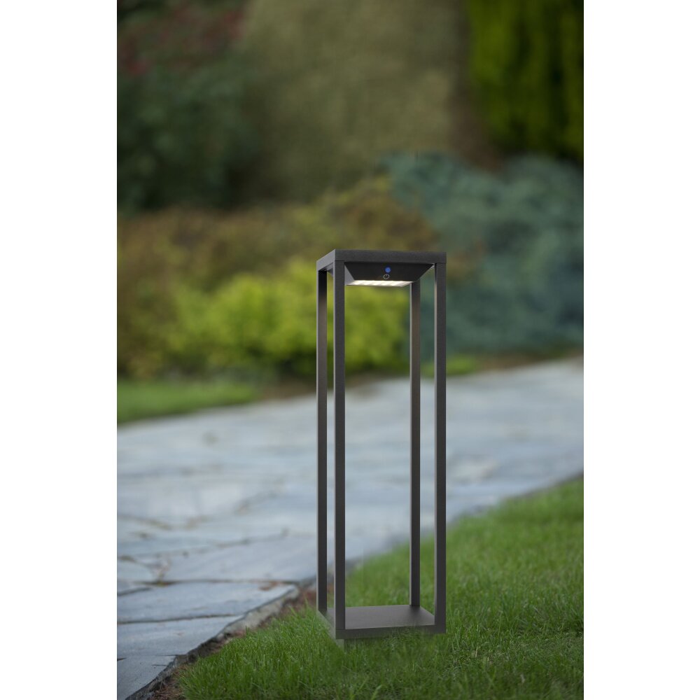Lucide TENSO SOLA Solarlamp LED Antraciet main product photo