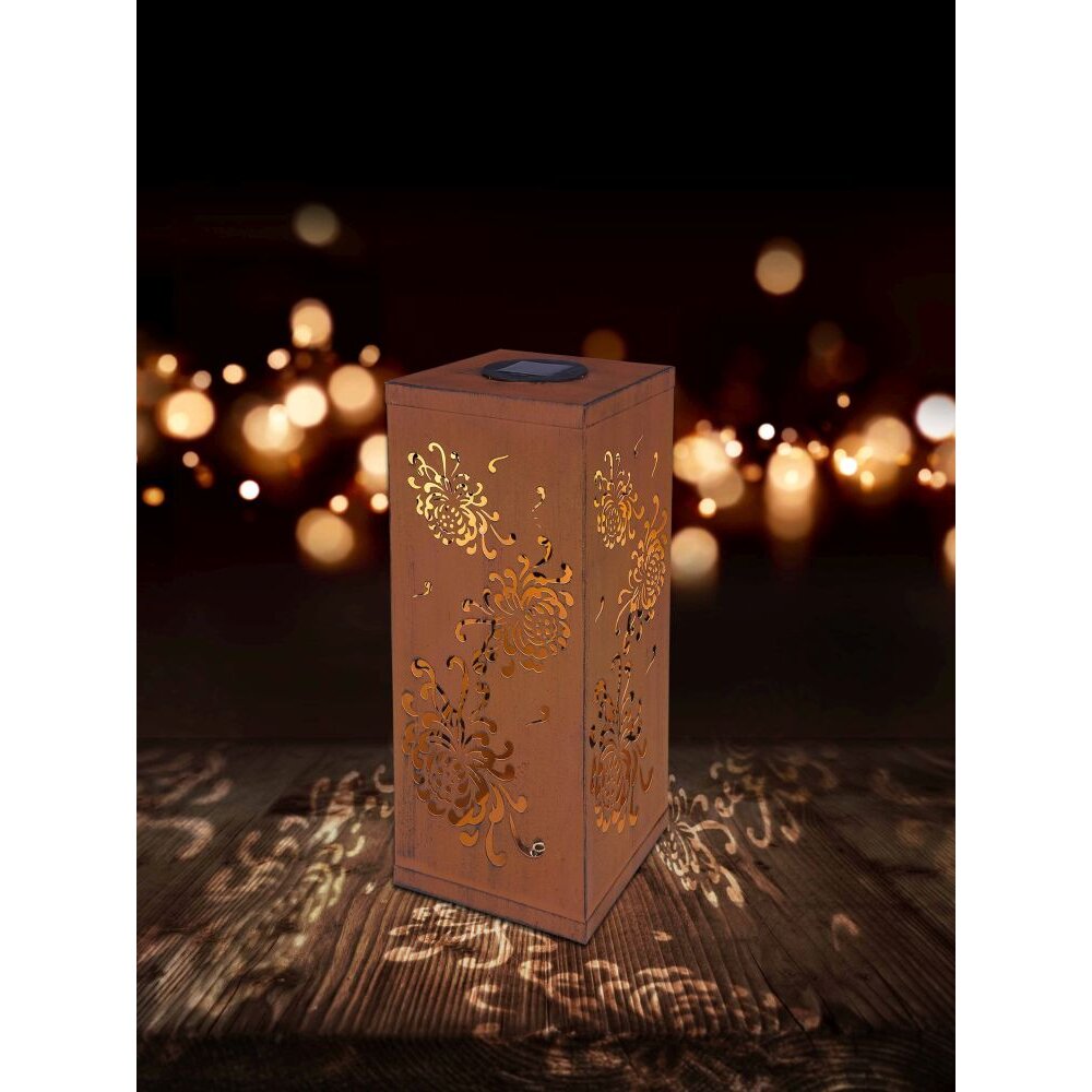 Globo REX Solarlamp LED Roest, 1-licht main product photo